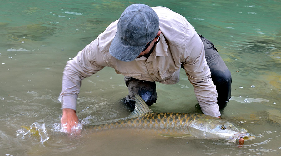Fishing in Babai River