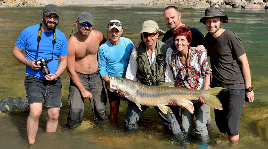 Fishing in Nepal